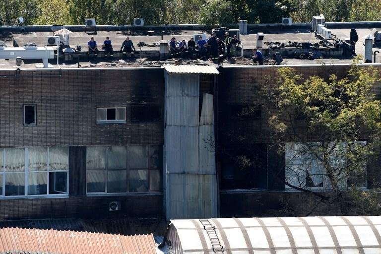 Inc&ecirc;ndio em armaz&eacute;m deixa 16 mortos em Moscou