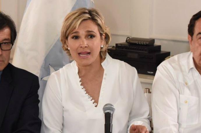 Segundo Cynthia Viteri, efetivos do servi&ccedil;o de intelig&ecirc;ncia da Venezuela interceptaram grupo 