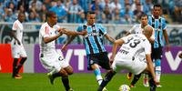 Luan marcou o gol do Grêmio, mas o Galo descontou no final