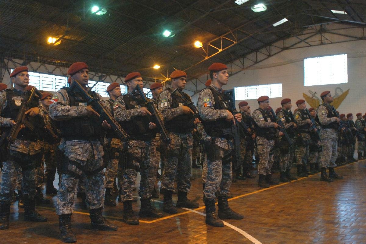 For&ccedil;a Nacional de Seguran&ccedil;a chega a Porto Alegre