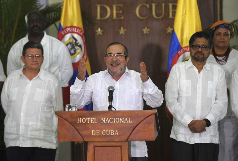 Guerrilha atendeu a acordo hist&oacute;rico definido com o governo colombiano