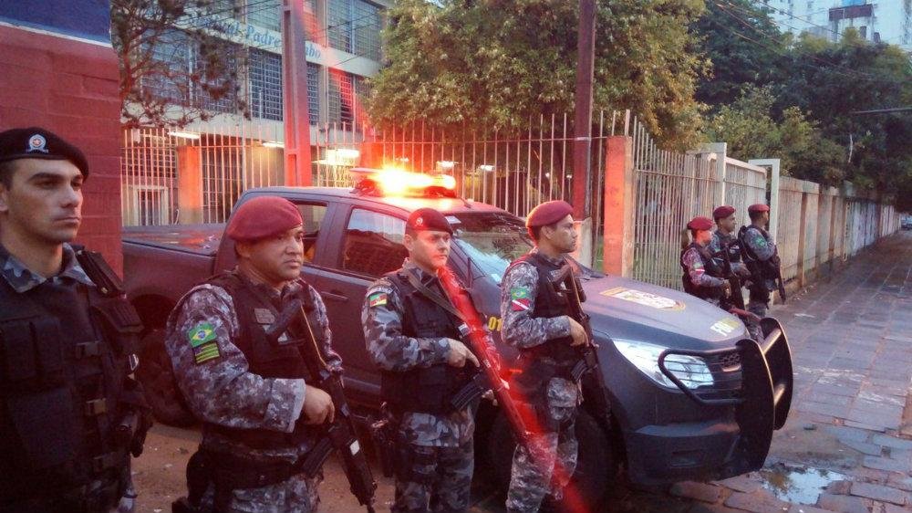 Soldados da For&ccedil;a Nacional come&ccedil;aram a trabalhar ao lado da Brigada Militar