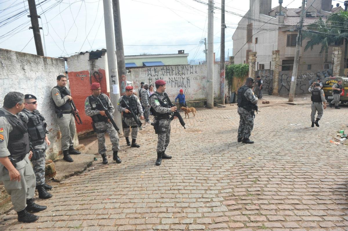 A&ccedil;&atilde;o na Vila Buraco Quente foi a primeira da BM e da FN