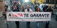 Trabalhadores exigiram reajuste de 14,78% na assembleia realizada em Porto Alegre