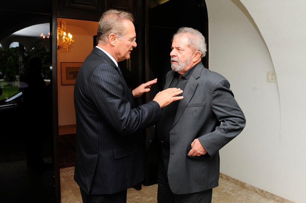Lula chamou o presidente do Senado, Renan Calheiros, para ser testemunha em processo por obstru&ccedil;&atilde;o da Justi&ccedil;a
