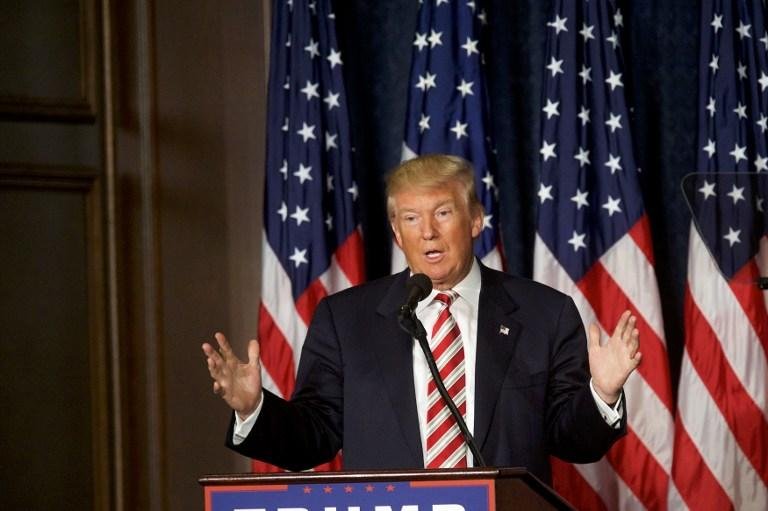 Em campanha na Filad&eacute;lfia, Trump falou de seus planos contra o EI 