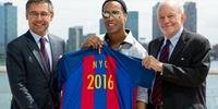 Ronaldinho Gaúcho revelou aposentadoria para 2017 em evento em Nova Iorque