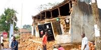Ao menos 270 casas foram destruídas em Bukoba