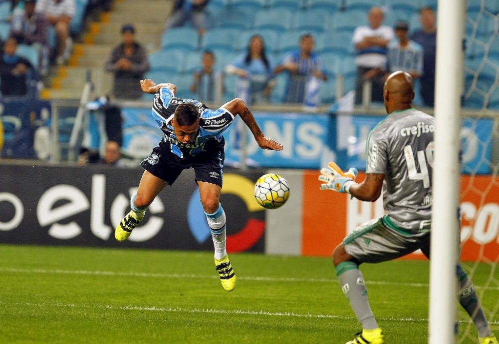 Gr&ecirc;mio ficou no 0 a 0 com o Palmeiras na Arena