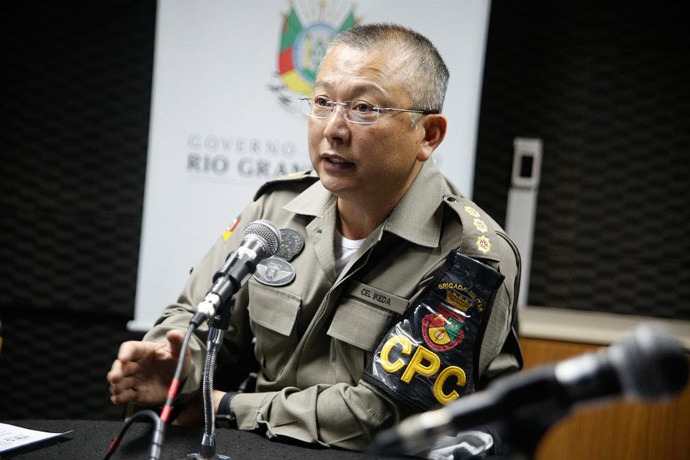 Comandante do Policiamento, Mario Ikeda, revelou que os &iacute;ndices de roubos ca&iacute;ram na Capital