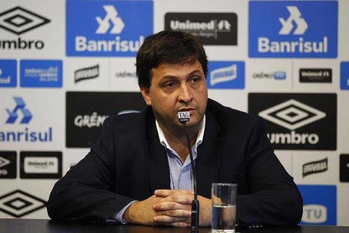 Guerra, Dutra e Rolim deixam departamento de futebol do Gr&ecirc;mio