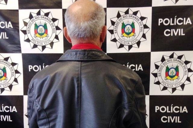 Av&ocirc; suspeito de abusar do neto &eacute; preso em Porto Alegre