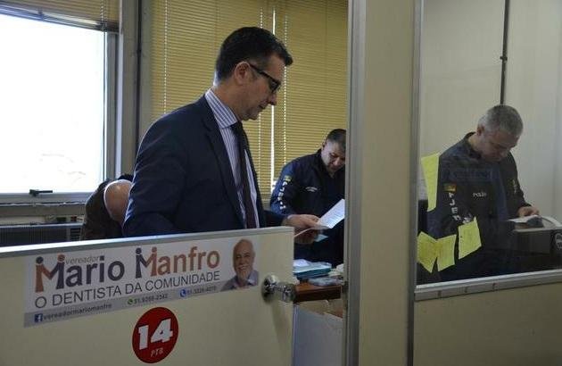 Buscas em gabinete de vereador surpreendem o PTB em Porto Alegre