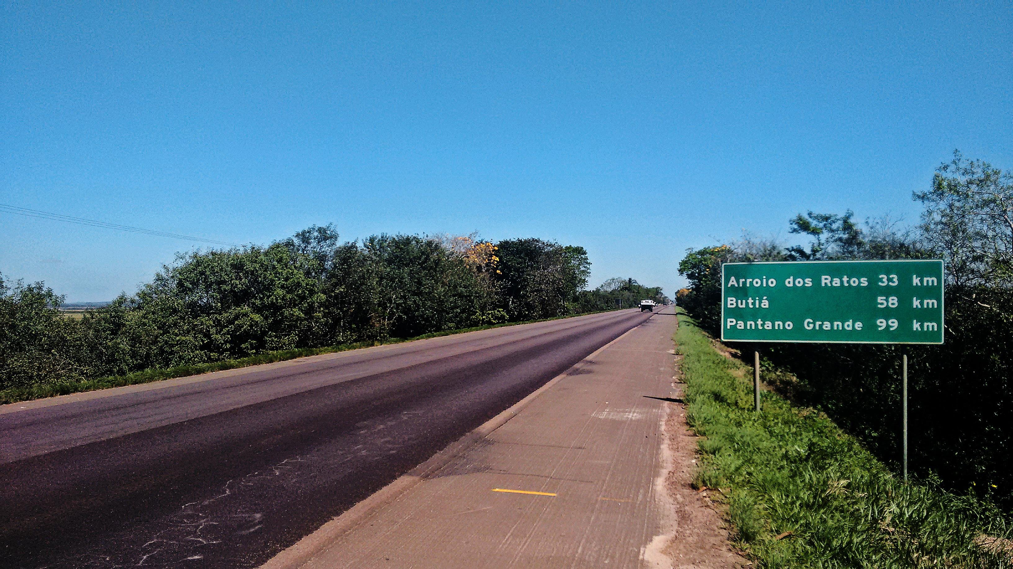 Trecho entre Porto Alegre e Pantano Grande da BR 290 entrou no plano de concess&otilde;es da Uni&atilde;o