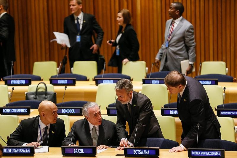 Temer inflou n&uacute;mero de refugiados recebidos pelo Brasil em discurso na ONU