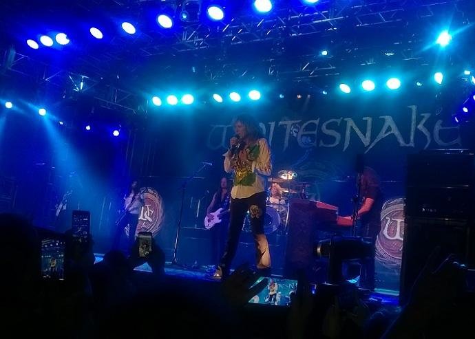 Banda de David Coverdale animou o Pepsi On Stage