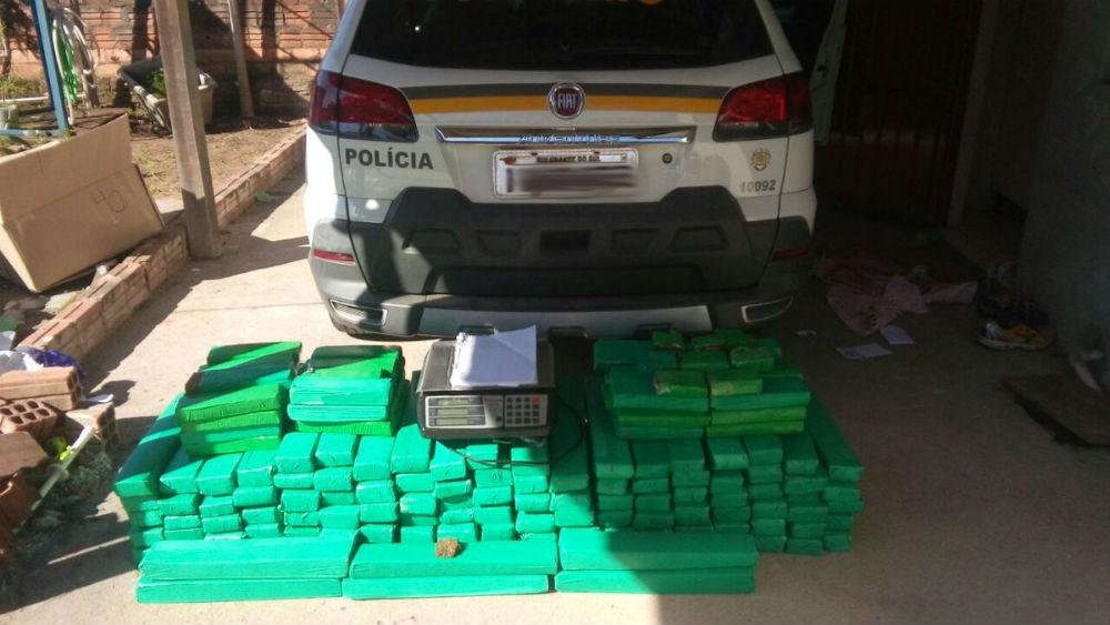 Mais de 200 kg foram apreendidos em uma resid&ecirc;ncia de Campo Bom