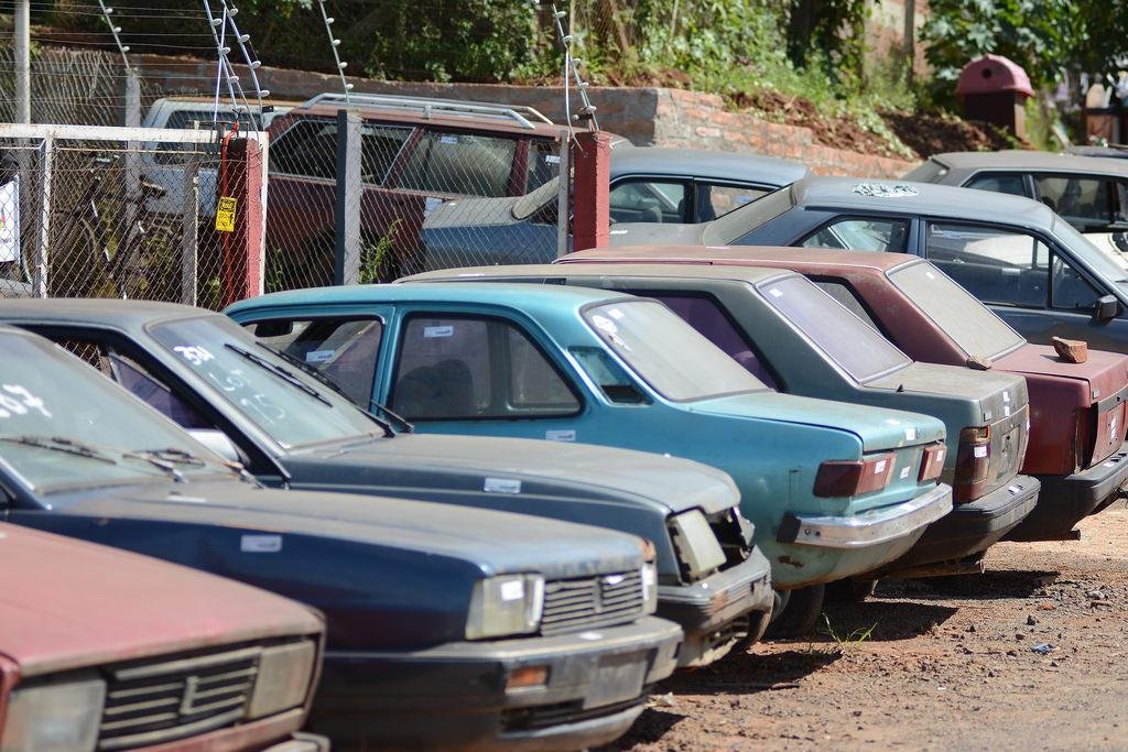 Um motor com a numera&ccedil;&atilde;o raspada foi encontrado em um dos desmanches