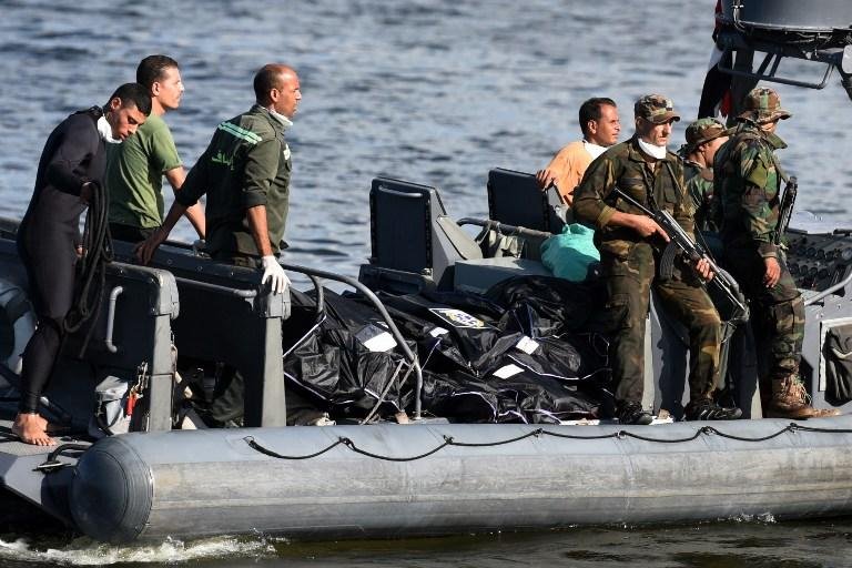 Egito recupera 148 corpos no mar ap&oacute;s naufr&aacute;gio 