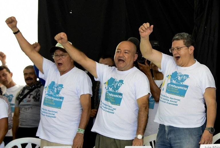 L&iacute;deres das Farc aprovaram acordo de paz com o governo colombiano