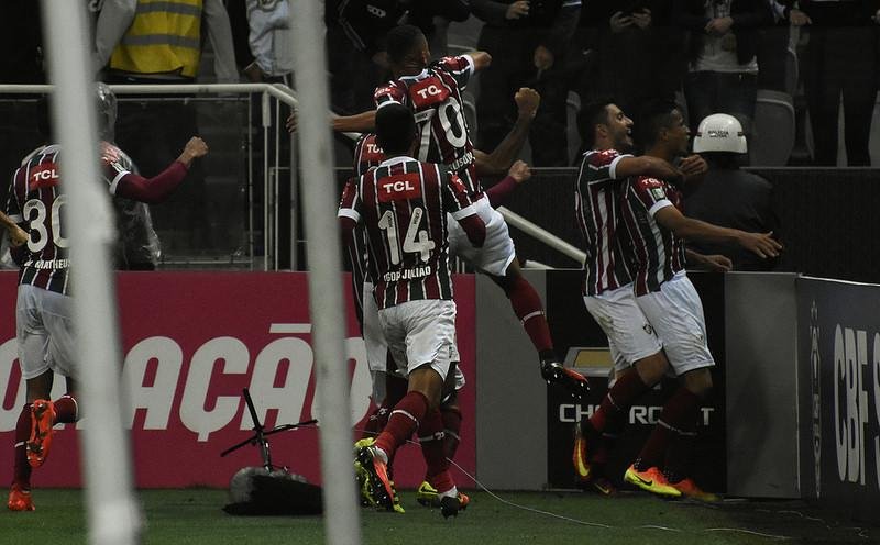 C&iacute;cero marcou aos 49 do segundo tempo e garantiu a vit&oacute;ria do Fluminense por 1 a 0 