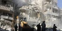 Nas última 72 horas, ocorreram mais de 150 bombardeios na cidade de Aleppo