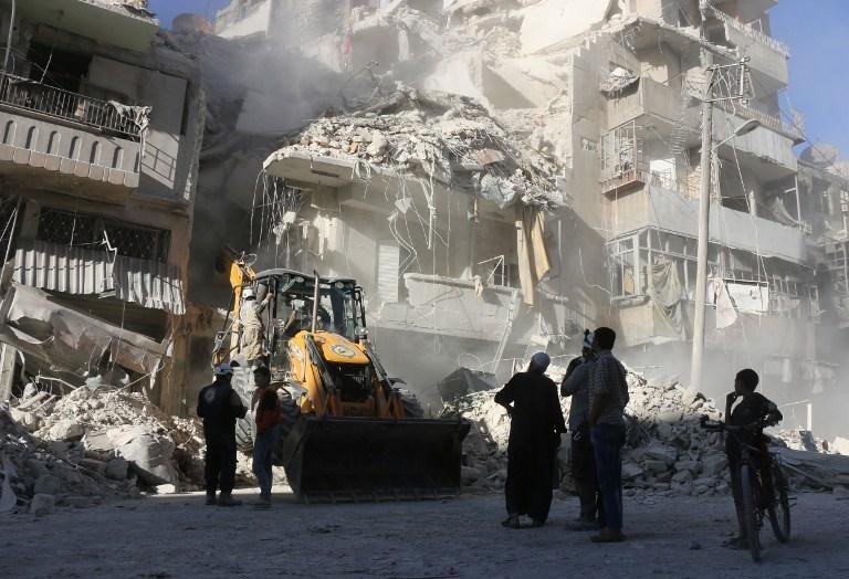 Nas &uacute;ltima 72 horas, ocorreram mais de 150 bombardeios na cidade de Aleppo
