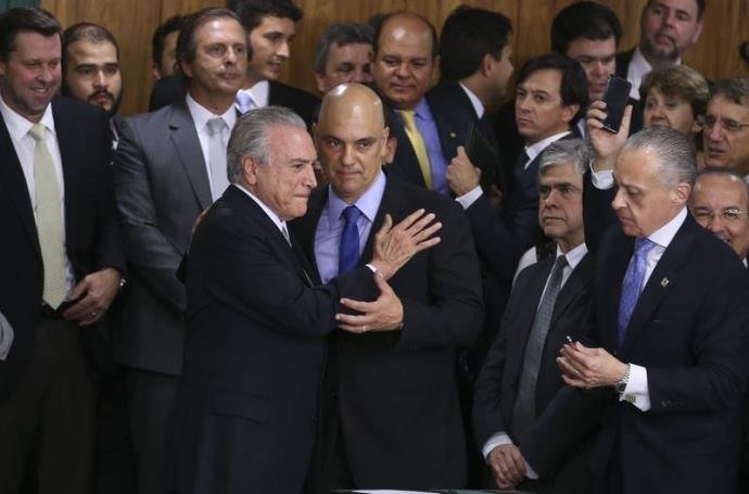 Temer chamou Moraes para dar explica&ccedil;&otilde;es