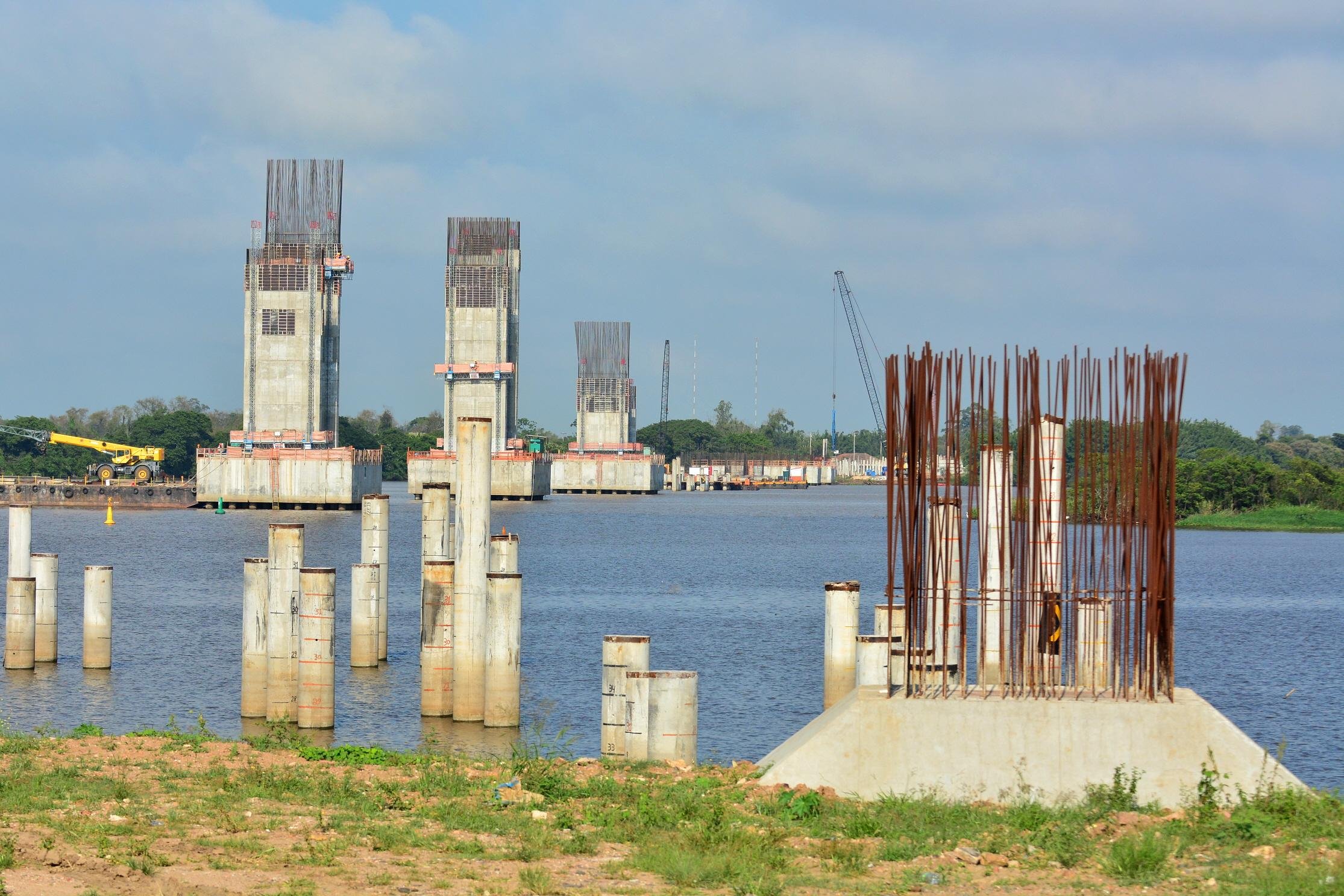 Dnit ainda n&atilde;o sabe quando conseguir&aacute; reiniciar a obra da segunda ponte do Gua&iacute;ba