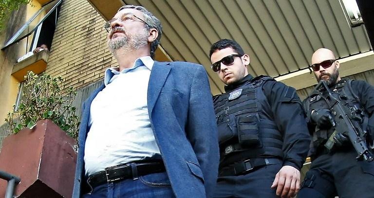 Palocci foi preso na &uacute;ltima segunda-feira suspeito de receber propina da Odebrecht