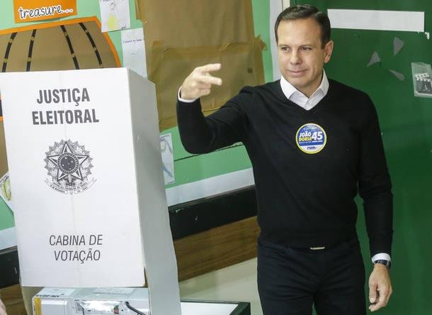At&eacute; o momento, Doria foi o &uacute;nico candidato a passar da marca dos milh&otilde;es de voto