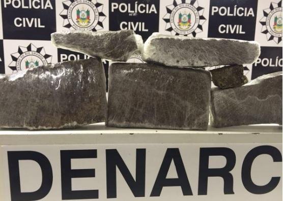 Apreens&atilde;o de dois quilos de maconha ocorreu no bairro Vicentina