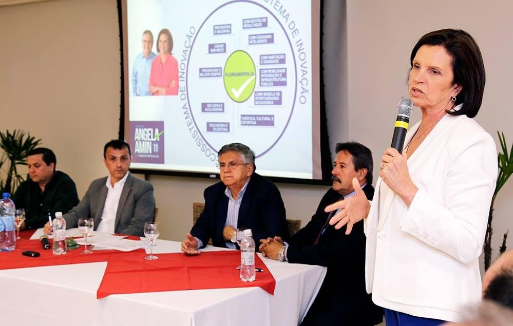 STJ suspende direitos pol&iacute;ticos de &Acirc;ngela Amin por cinco anos