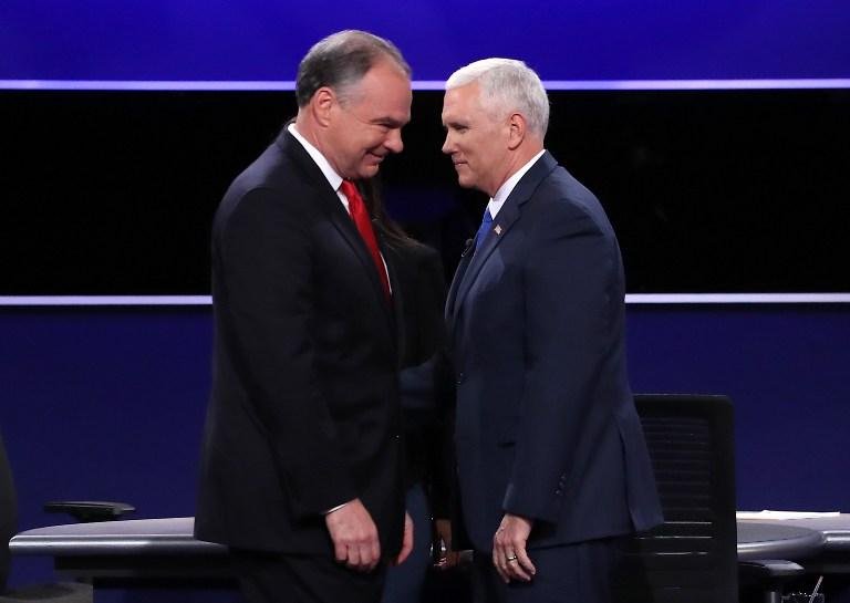 Vices de Hillary e Trump travam duelo feroz em debate
