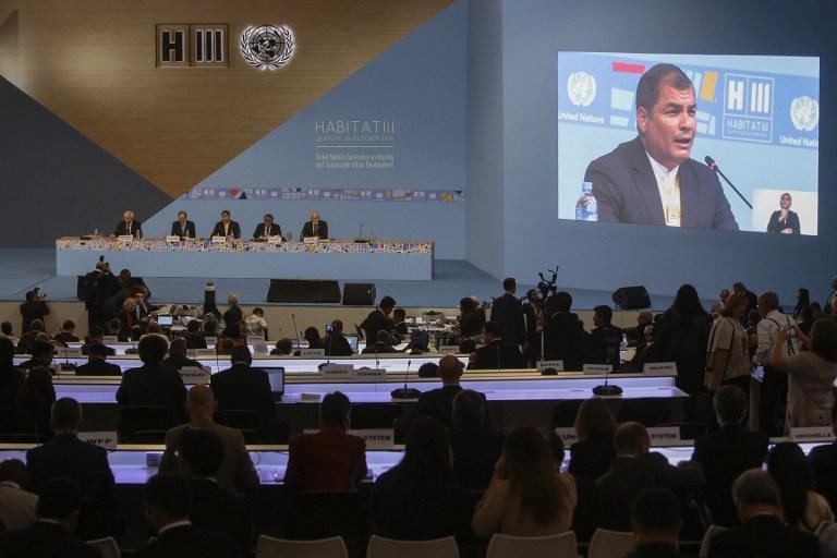 Presidente Rafael Correa desistiu de ser candidato a governante do pa&iacute;s