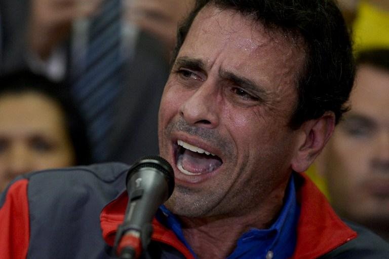 Opositor convocou venezuelanos a &ldquo;restituir linha constitucional&rdquo;