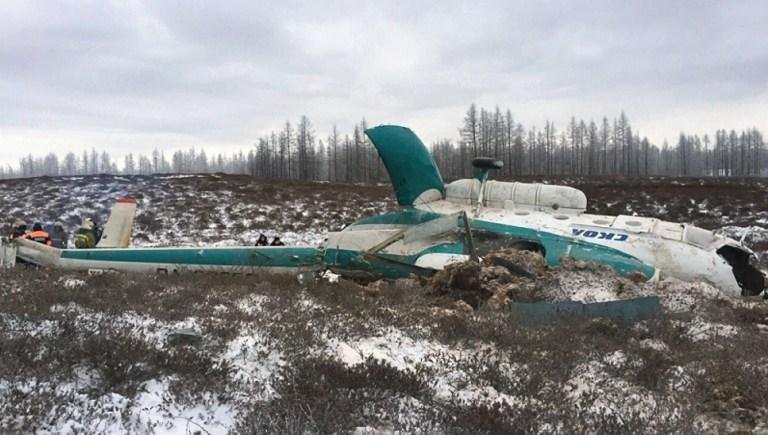 N&uacute;mero de mortos em queda de helic&oacute;ptero na R&uacute;ssia aumenta para 21