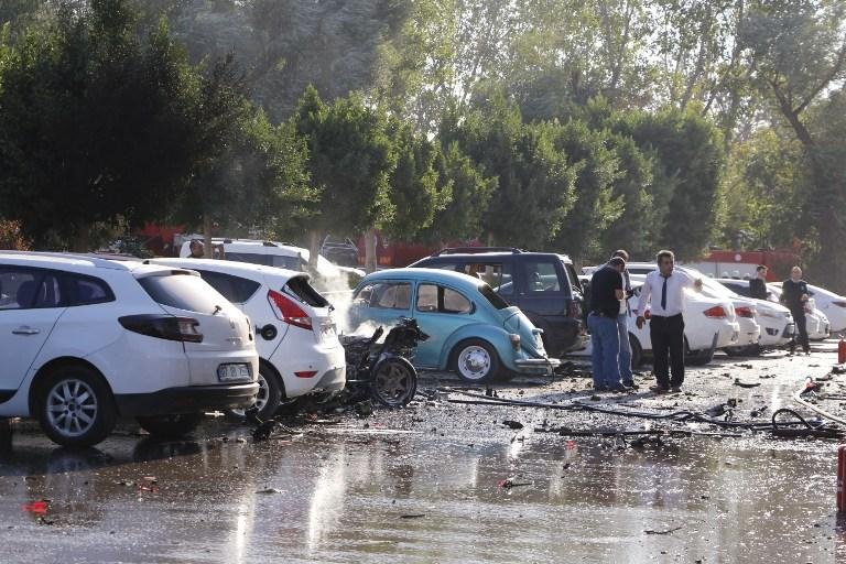 Atentado ocorreu no estacionamento da c&acirc;mara de com&eacute;rcio de Antalya