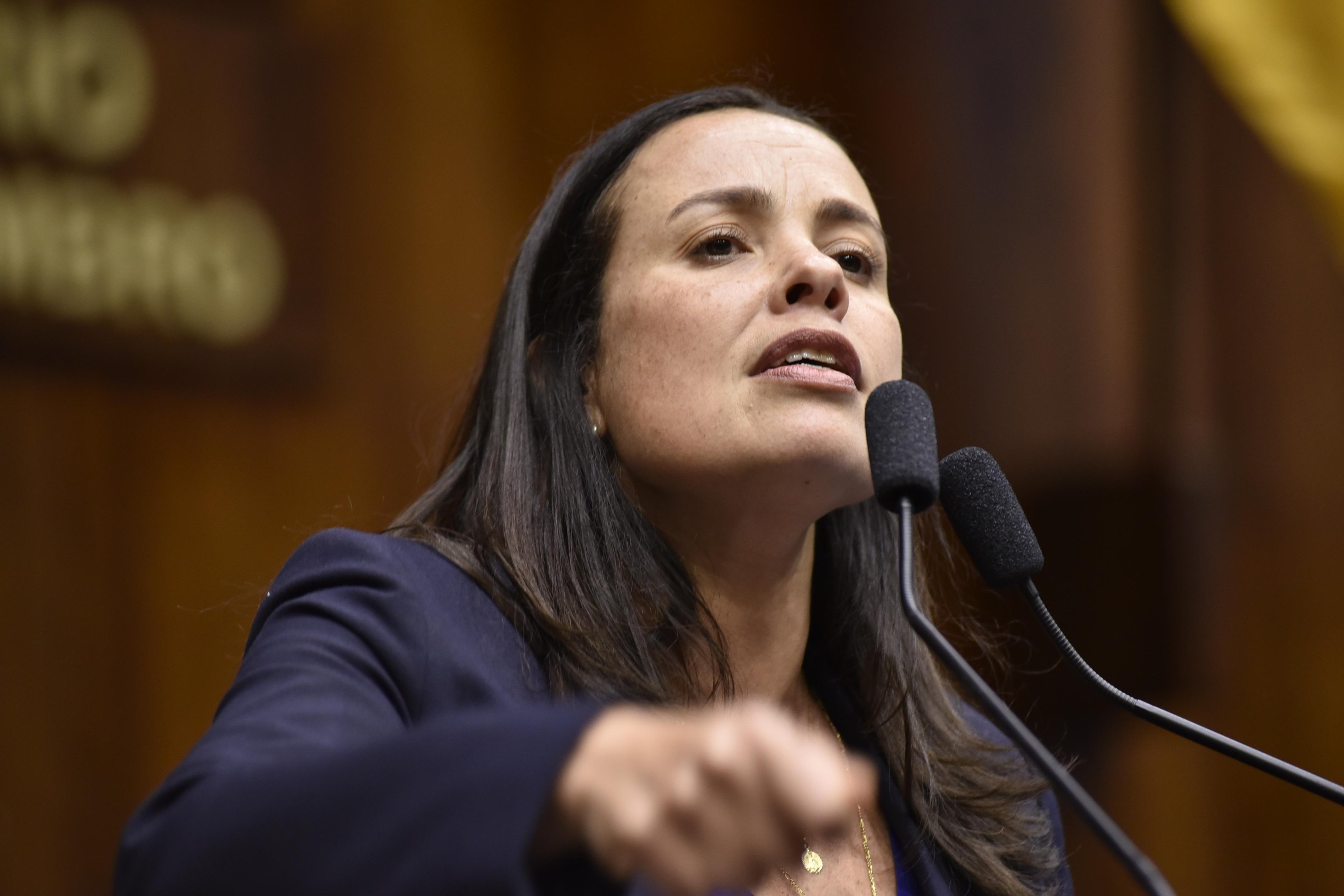 Deputada Juliana Brizola revelou que foi agredida durante um ato da campanha na Esquina Democr&aacute;tica