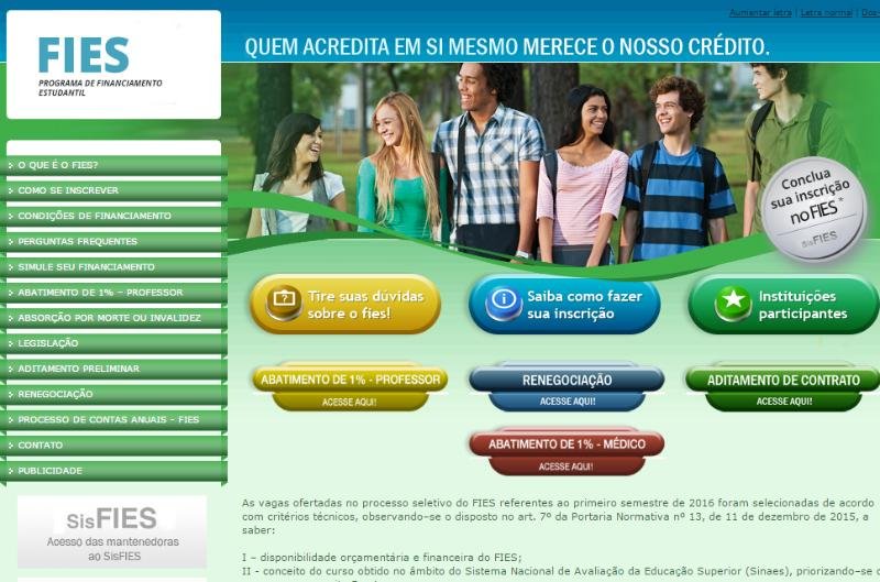 MEC prorroga prazo para estudantes renovarem Fies 