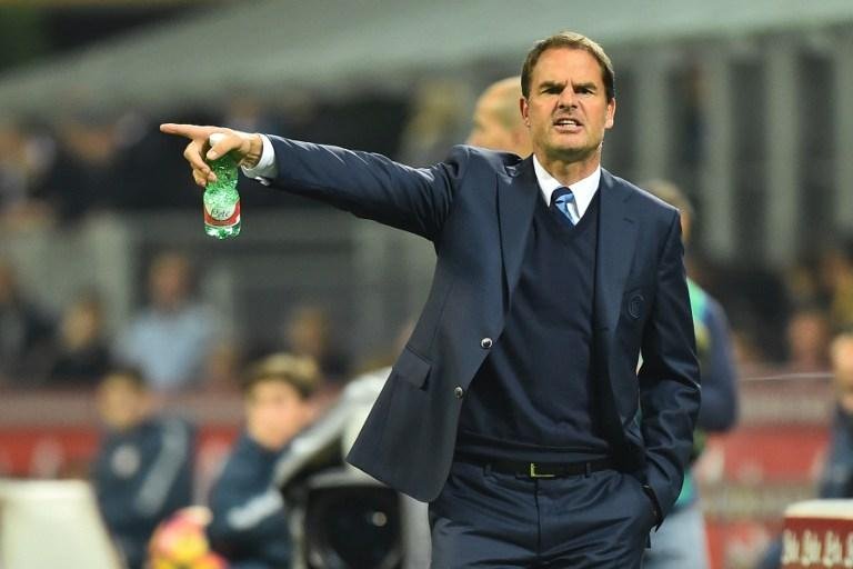 Inter de Mil&atilde;o demite t&eacute;cnico holand&ecirc;s Frank De Boer