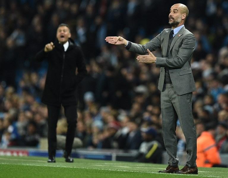 Guardiola comandou vit&oacute;ria do Manchester City