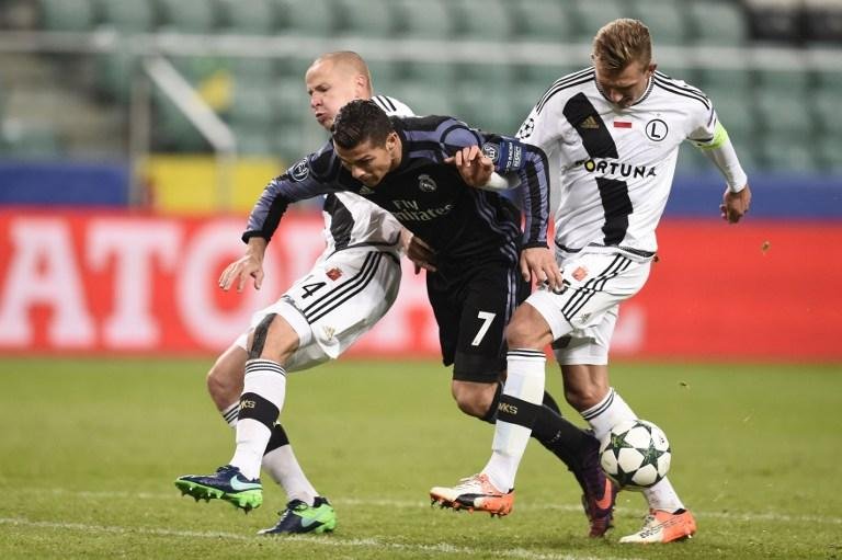Real apenas empatou com o Legia Vars&oacute;via na Pol&ocirc;nia