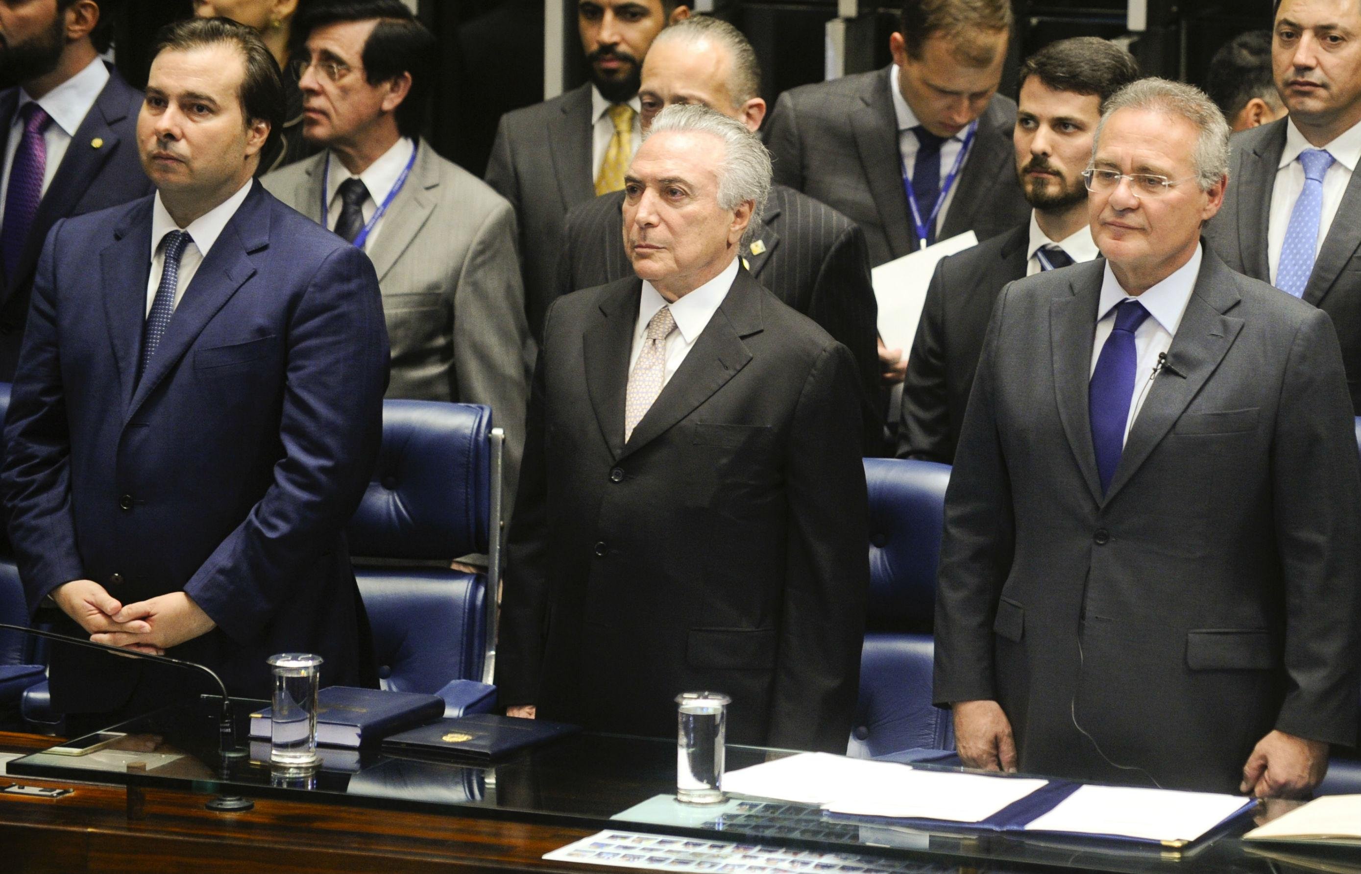Decis&atilde;o pode afetar diretamente os presidentes Rodrigo Maia (DEM) e Renan Calheiros (PMDB)