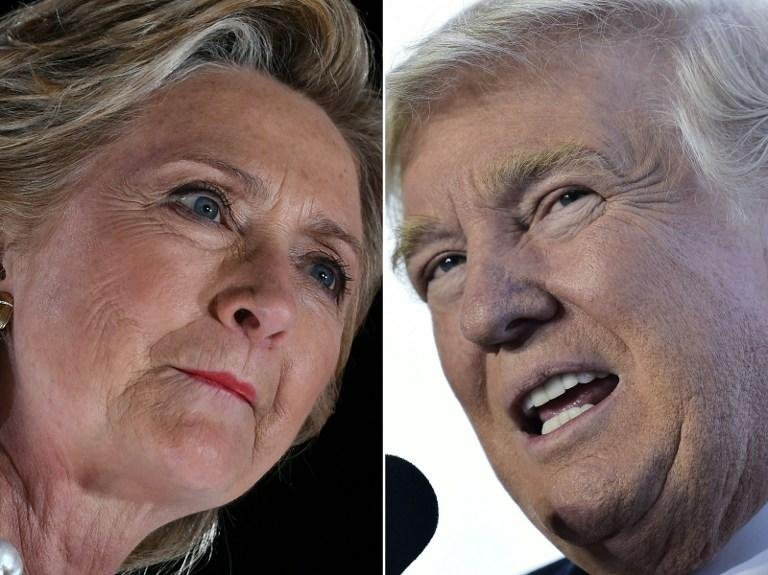 Hillary e Trump em ritmo fren&eacute;tico de campanha a dois dias da elei&ccedil;&atilde;o