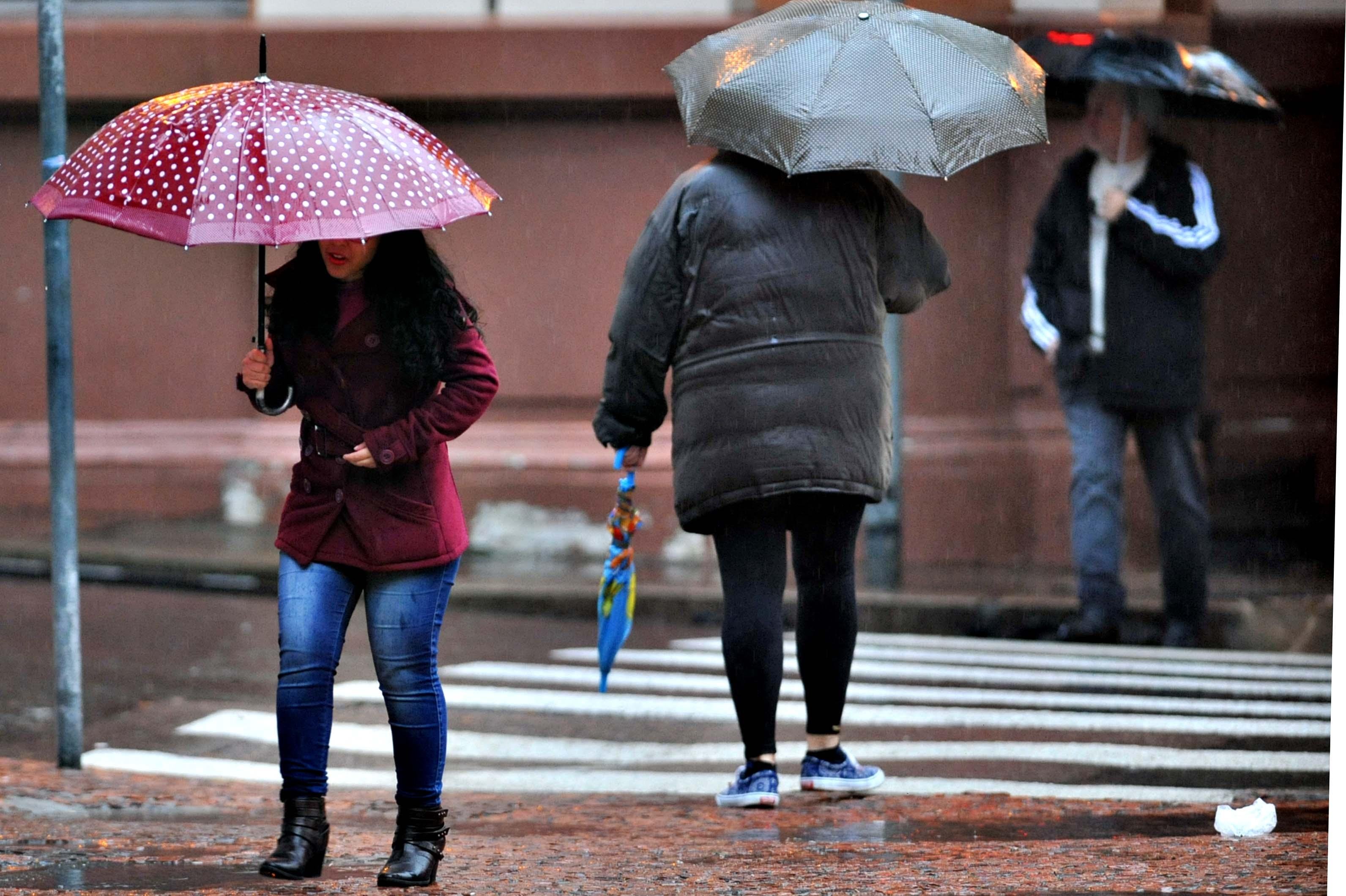 Chuva atinge maior parte do RS nesta quarta-feira