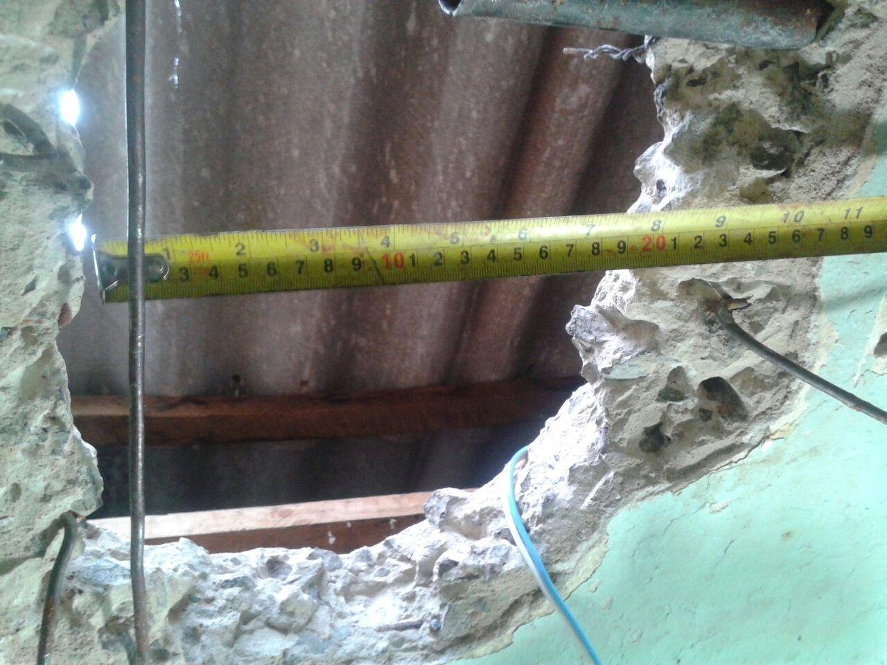 Seis homens escaparam por um buraco na cela com sa&iacute;da para a rua