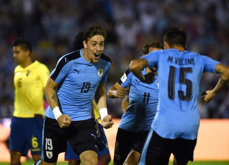 Uruguai mant&eacute;m boa campanha nas Eliminat&oacute;rias