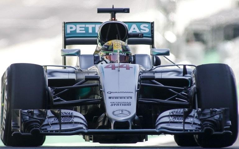 Hamilton &eacute; o mais r&aacute;pido do primeiro treino livre em Interlagos