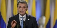 Presidente colombiana Juan Manuel Santos anunciou novo acordo entre governo e a Farc nesse sábado